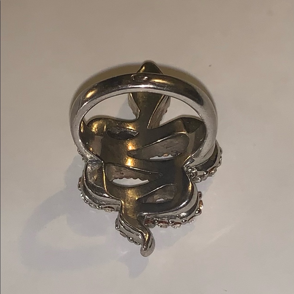 Guess Rhinestone Snake Ring - Picture 6 of 7